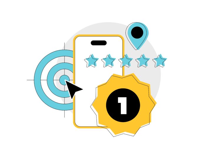 Seo,Strategies,For,Local,Businesses.,Map,Pins,,Reviews,And,Local